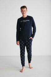 U.S. Polo Men Round Neck Pajama Set